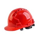 Casque de sécurité de construction casque de protection ventilé 29 x 24 x 20 cm en plastique ABS ultraléger 375 g avec boucle réglable pour le chantier 3