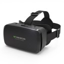 Casque VR 100 x 185 x 133 mm pour mobile avec écran jusqu'à 6 pouces, casque 3D avec sangle réglable en noir sans télécommande 1