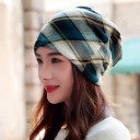 Casquette à carreaux pour femmes J495 8