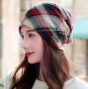 Casquette à carreaux pour femmes J495 9