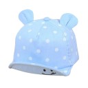 Casquette à pois pour enfants avec oreilles 5