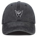 Casquette avec broderie de main 5