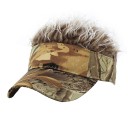 Casquette avec des cheveux faux 5