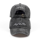 Casquette avec des vagues marines 2