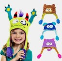 Casquette d'enfant amusante avec visage 1
