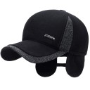 Casquette d'hiver pour homme avec des protège-oreilles 1