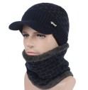 Casquette d'hiver pour homme + écharpe 12