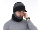 Casquette d'hiver pour homme et écharpe J759 2