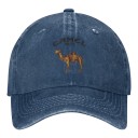 Casquette de baseball avec impression de chameau et inscription Camel Mirage au look vintage usé ajustable unisexe 4