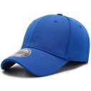 Casquette de baseball pour femmes avec visière courbée Casquette unie en coton avec œillets de ventilation et bouton sur le dessus Tour 4