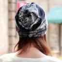 Casquette décontractée pour femmes avec imprimé forestier et trou pour queue de cheval en haut Coupe ample avec bord contrasté Matériau coton 4