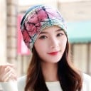 Casquette décontractée pour femmes avec imprimé forestier et trou pour queue de cheval en haut Coupe ample avec bord contrasté Matériau coton 6