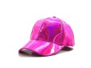 Casquette en cuir brillant T166 6