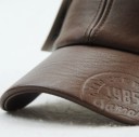 Casquette en cuir pour homme - 2 versions 1