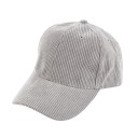 Casquette en velours côtelé 5