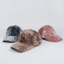 Casquette en velours 1