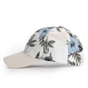Casquette femme à imprimé floral Casquette de baseball en coton avec des feuilles tropicales et une visière unie Pour un tour de tête de 55 à 60 cm 6