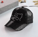 Casquette pour enfants avec paillettes 3