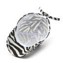 Casquette pour femme avec motif zèbre 4