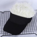 Casquette pour homme avec cheveux faux 10