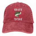 Casquette pour homme avec poisson T181 8