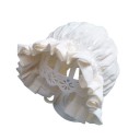 Casquette rétro pour enfants avec volants 1