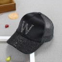 Casquette trucker pour enfant avec la lettre T897 W