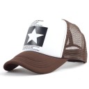 Casquette trucker pour homme avec étoile 10