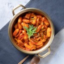 Casserole en aluminium dorée 3