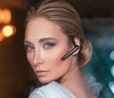 Căști Bluetooth 5.0 handsfree de tip in-ear cu vârf și microfon dual Control apeluri și muzică Durată de viață a bateriei 8 ore Negre 3