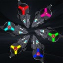 Căști Bluetooth Y70 cu iluminare RGB pentru căști, Bluetooth 5.3, IPX6, sunet HD, suport pentru asistență vocală 4