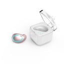 Căști wireless bluetooth 5.0 pentru ureche cu microfon și cutie de încărcare Căști mici pentru un singur ureche Control al volumului și muzicii 3