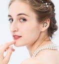 Căști wireless in-ear cu microfon Bluetooth 5.1 Controlul muzicii și apelurilor Cutie de încărcare 3500 mAh cu display de stare a încărcării 3