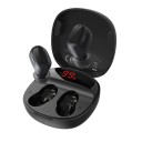 Căști wireless intraauriculare cu microfon și carcasă de încărcare cu ecran Bluetooth 5.0 Rază 10 m Autonomie aproximativ 5 ore Asistent vocal 2