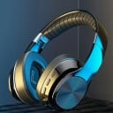 Căști wireless over-ear cu control pentru apeluri și muzică Bluetooth 5.0 Autonomie 4 până la 6 ore Rază 10 m Urechițe căptușite Cablu 5