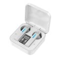 Căști wireless tip in-ear cu microfon Bluetooth 5.0 Control muzică și volum Cutie de încărcare cu ecran 5,5 x 5,3 x 3 cm 1