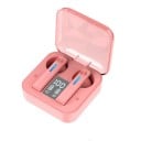 Căști wireless tip in-ear cu microfon Bluetooth 5.0 Control muzică și volum Cutie de încărcare cu ecran 5,5 x 5,3 x 3 cm 3