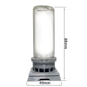 Castron de alimentare din sticlă pentru furnici 30 ml cu suport dozator din sticlă și plastic transparent pentru hrănirea furnicilor 2