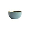 Castron din ceramica cu margine de aur 6