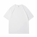 Casual T-shirt met korte mouwen Oversized model Eenvoudig ontwerp Zacht katoenen materiaal Comfortabel T-shirt voor dagelijks gebruik 4