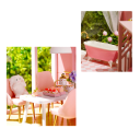 Căsuță de păpuși mini din lemn 24,5 x 20,5 x 15,5 cm Kit 3D asamblat cu mobilier Cadou creativ lucrat manual pentru copii 2