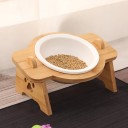 Cat Bowls with Stand C831 6