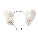 Cat Ears Headband Cat Ears with Jingle Bells Plush Cat Ears Headband Cosplay Accessory 2