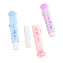 Cat Paw Shaped Retractable Eraser Children's Pencil Eraser with Retractable Mechanism Rubber Eraser with Paw Design 10.5 x 2 cm 6