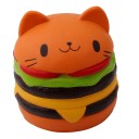 Cat Squeeze Toy Hamburger 2