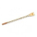 Catena da neve antiscivolo 1 pz Per pneumatici 175–265 mm Catena in acciaio 5,3 mm con tenditore a cricchetto Oro Per neve ghiaccio e fango 1