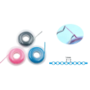 Catenă elastică ortodontică 3,5 mm 4,57 m Tip scurt de catenă din cauciuc pentru aparate dentare Material stomatologic rezistent și elastic 3