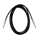 Cavo audio 5 m 6,35 mm maschio–maschio Cavo di collegamento per chitarra elettrica Segnale stabile Lega di alluminio e magnesio Accessori resistenti 1