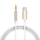 Cavo audio USB-C a jack da 3,5 mm 80 cm Connettori diritti Per collegare il telefono a un altoparlante o un'autoradio con ingresso AUX 5