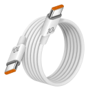 Cavo di ricarica rapida universale 25 cm 120W duale USB C PD tipo C 10A per ricarica rapida e trasferimento dati ad alta velocità di vari dispositivi 2